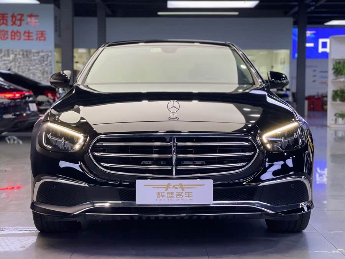 奔馳 奔馳E級(jí)  2021款 改款 E 300 L 豪華型圖片
