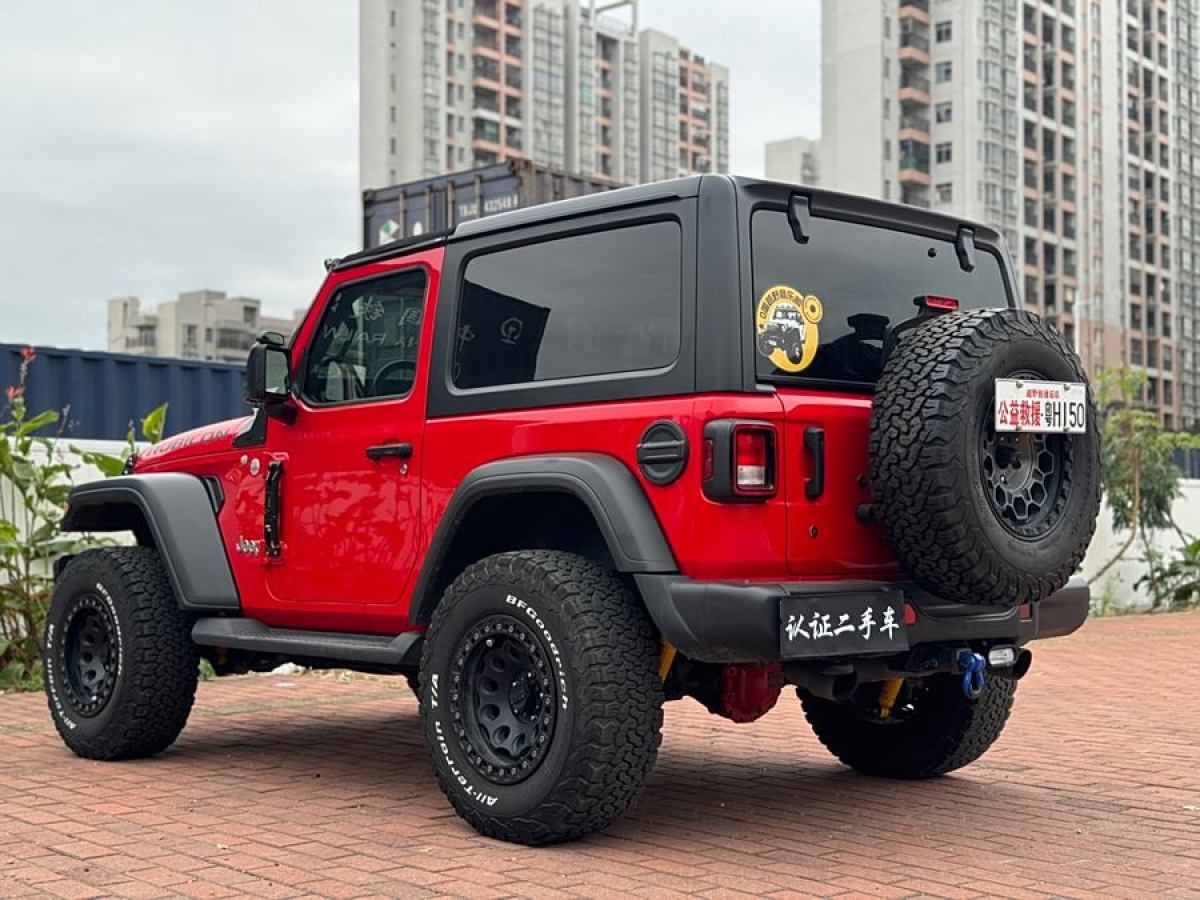 Jeep 牧馬人  2019款 2.0T Sahara 兩門版 國VI圖片