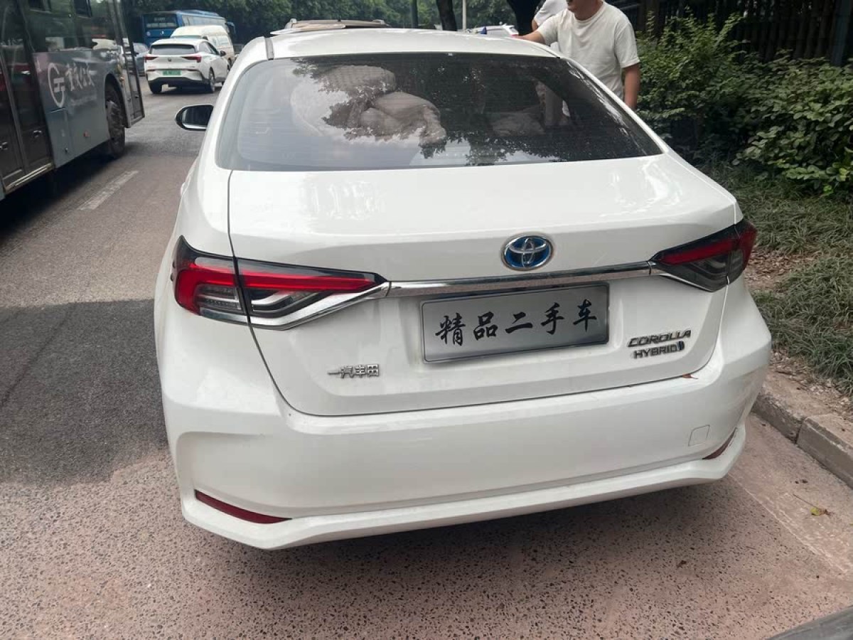 豐田 卡羅拉  2021款 雙擎 1.8L E-CVT精英版圖片