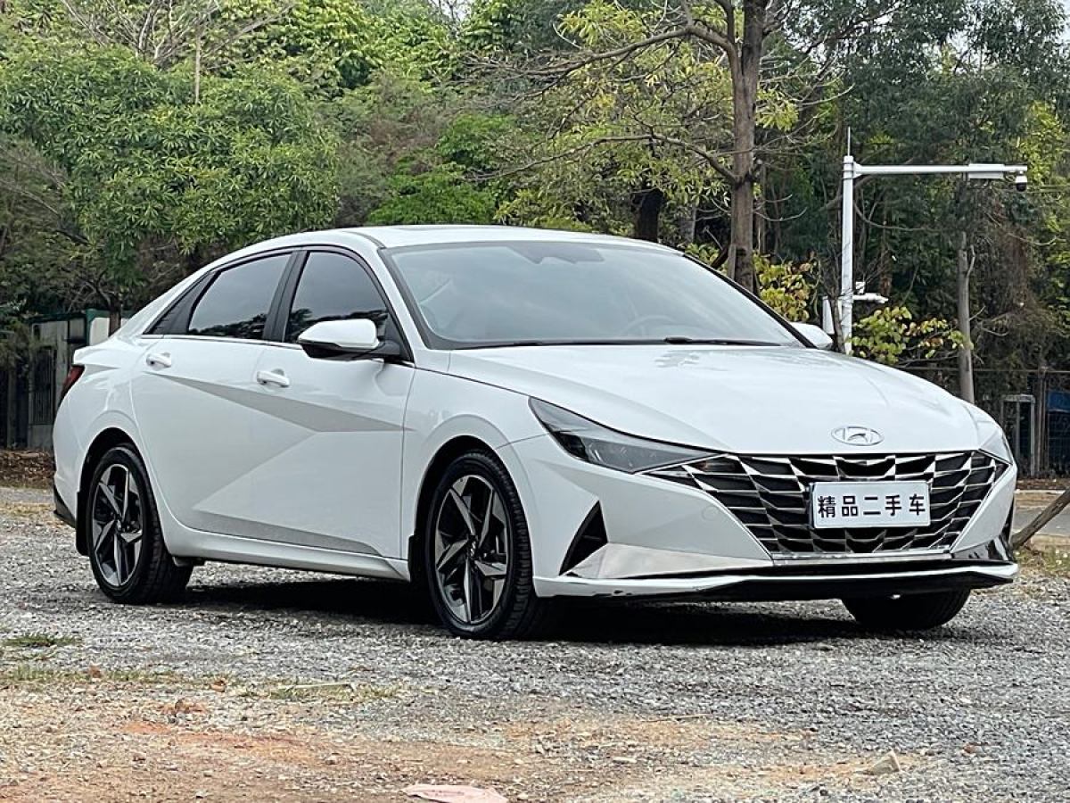 現(xiàn)代 伊蘭特  2021款 1.5L LUX尊貴版圖片