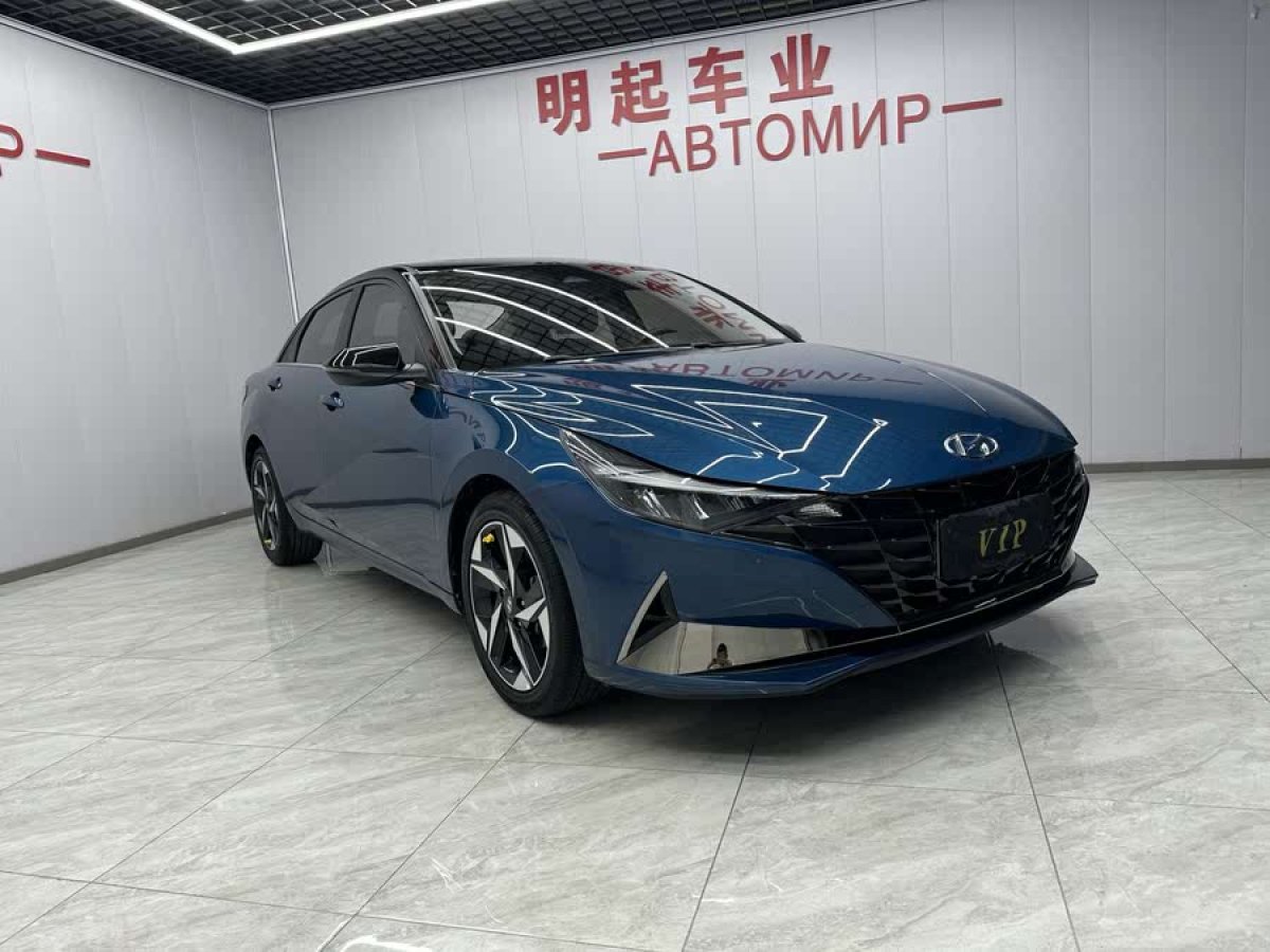 現(xiàn)代 伊蘭特  2021款 1.5L LUX尊貴版圖片