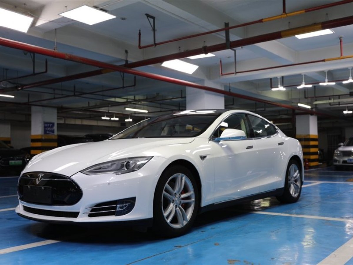 【北京】2014年9月 特斯拉 model s model s(進口) p85 白色 自動檔