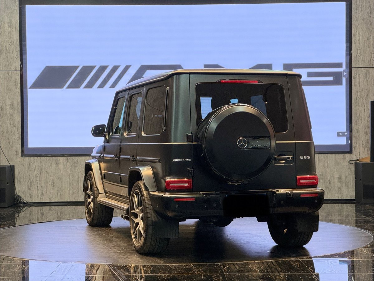 奔馳 奔馳G級AMG  2019款  改款 AMG G 63圖片