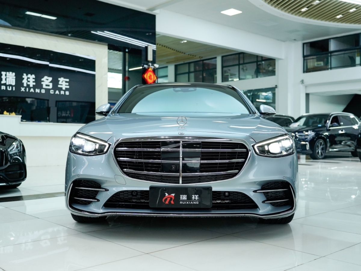 奔馳 奔馳S級  2022款 改款 S 450 L 4MATIC圖片