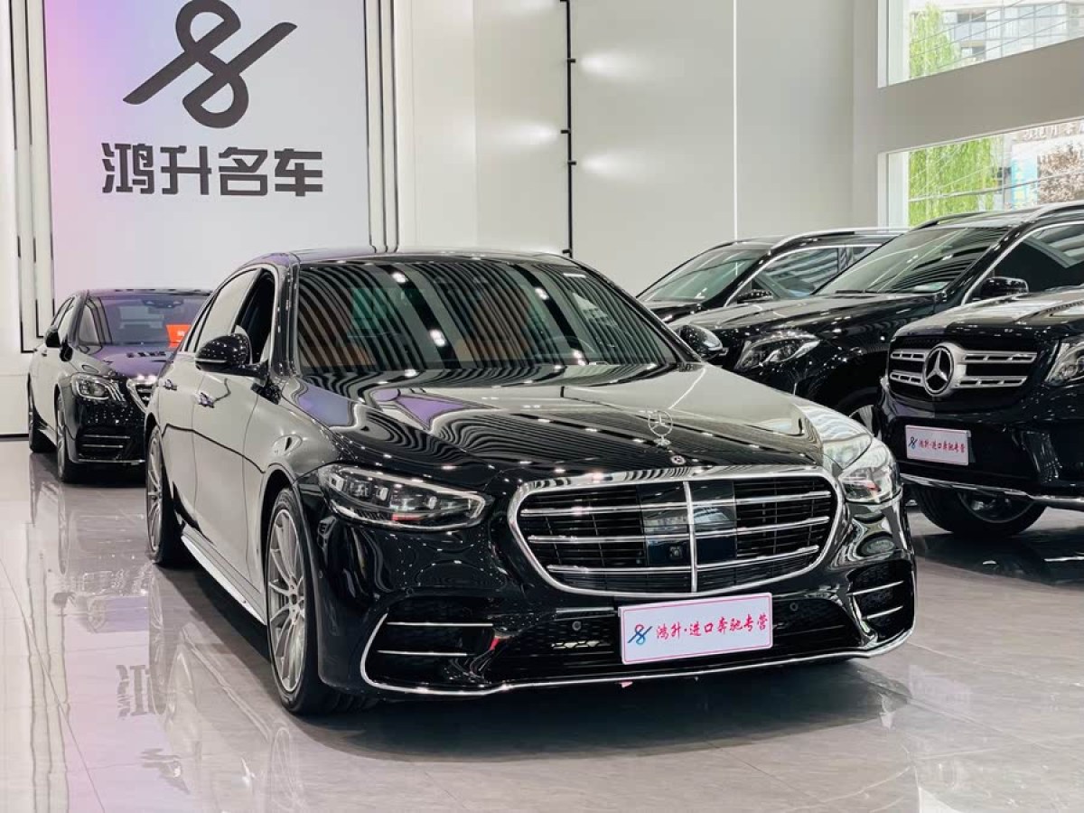 奔馳 奔馳S級(jí)  2021款 改款 S 450 L 4MATIC圖片