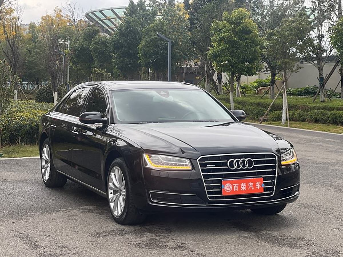 奧迪 奧迪A8  2014款 A8L 45 TFSI quattro豪華型圖片