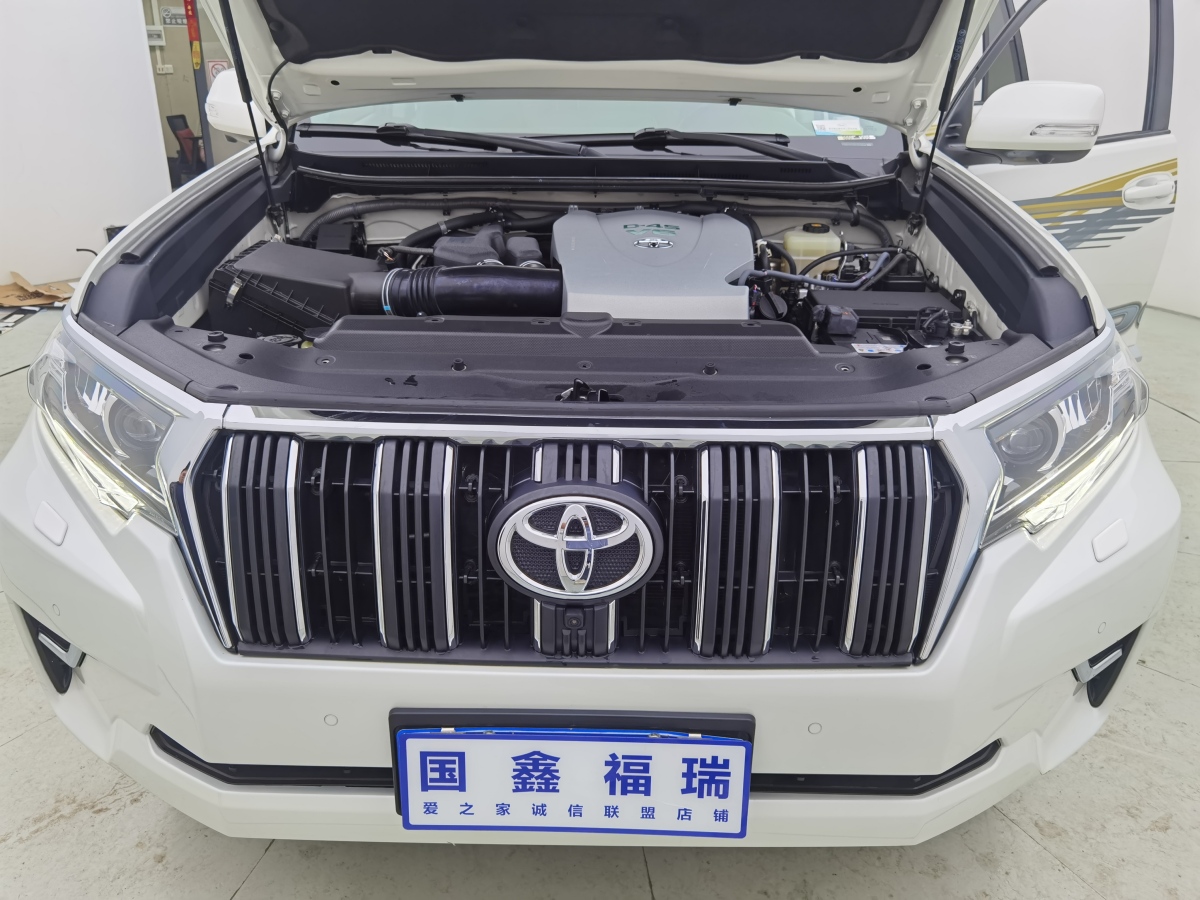 2020年10月豐田 普拉多  2019款 3.5L 自動TX-L尊享版后掛備胎