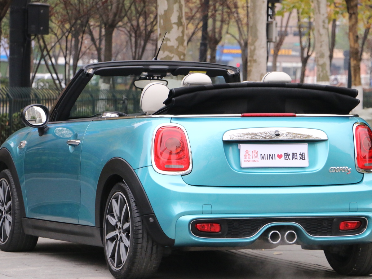 MINI MINI  2016款 2.0T COOPER S CABRIO 加勒比藍限量版圖片