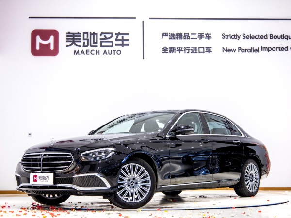 奔驰 奔驰E级  2022款 改款 E 300 L 豪华型