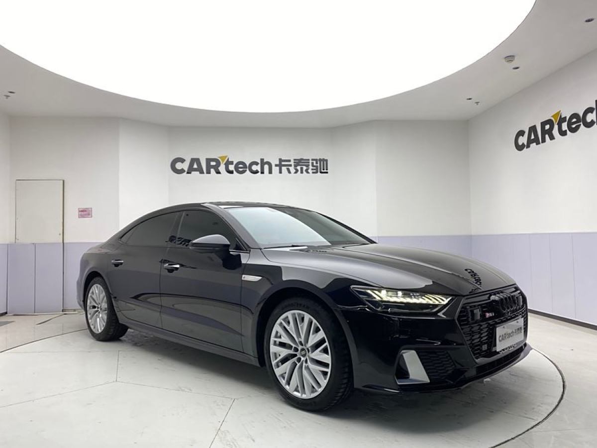 奧迪 奧迪A7L  2024款 45TFSI S-line 筑夢(mèng)型 流晶套裝圖片