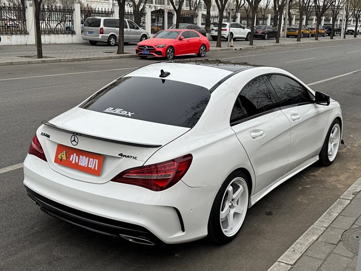 2018年11月奔馳 奔馳CLA級(jí)  2019款 CLA 220 4MATIC