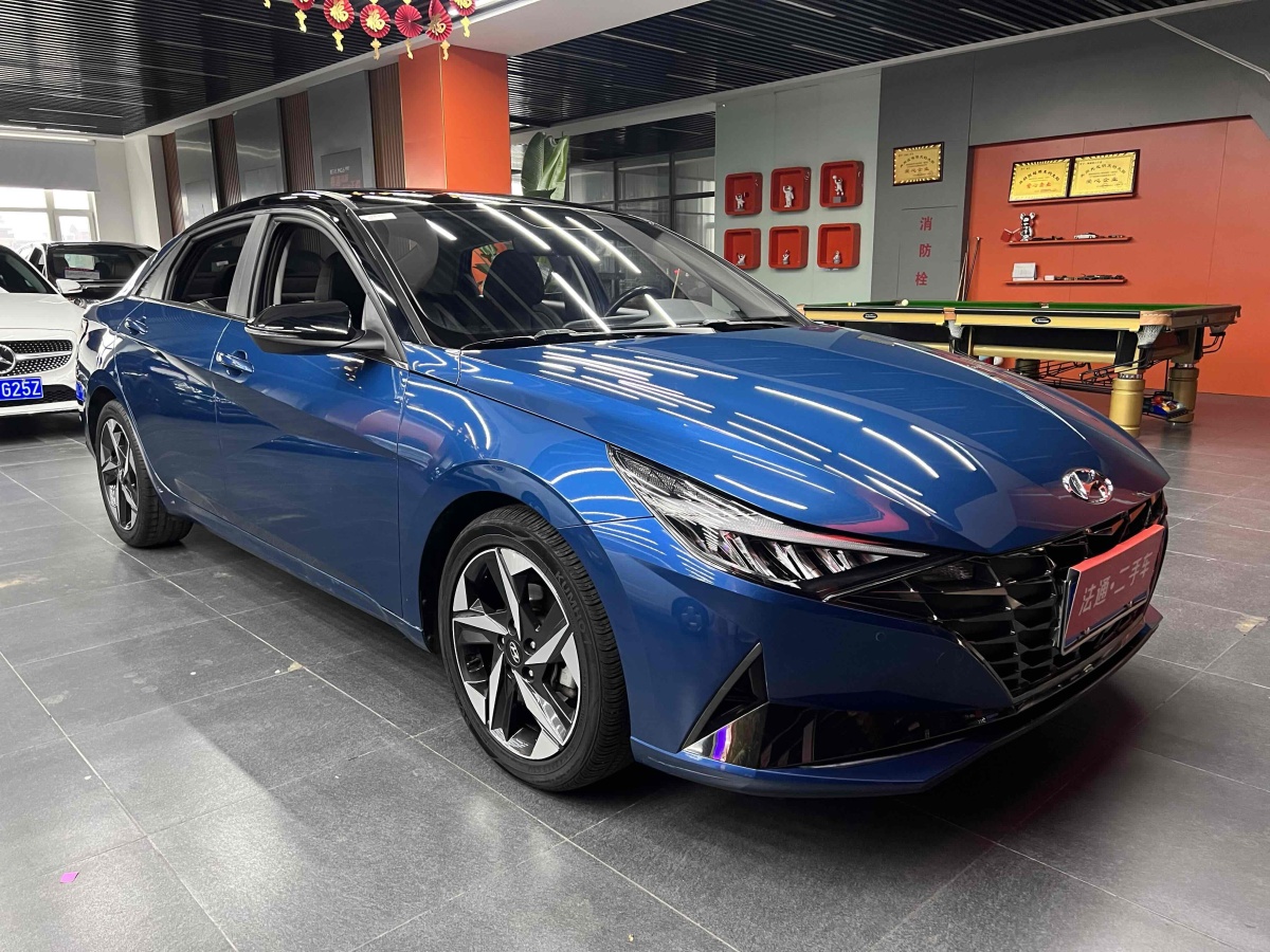 現(xiàn)代 伊蘭特  2022款 1.5L CVT GLX精英版圖片