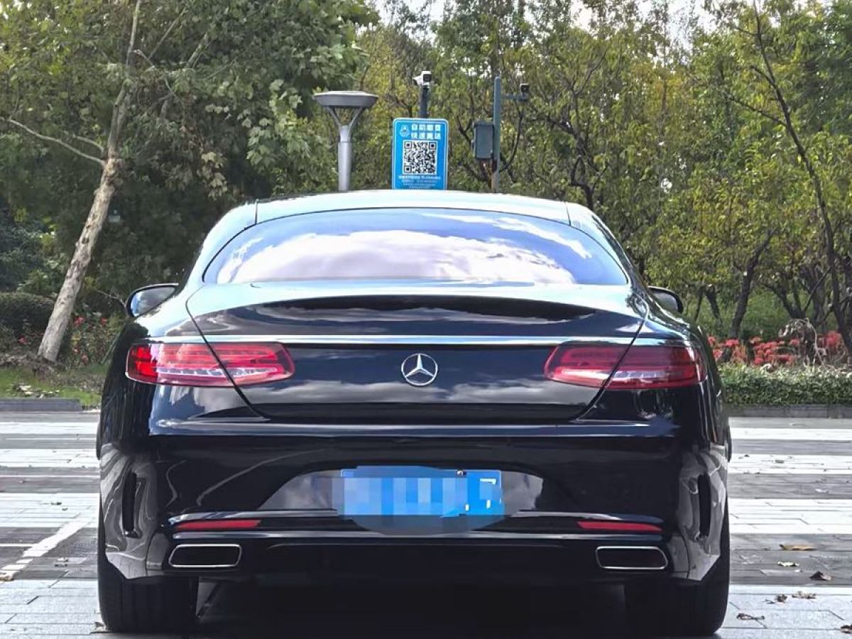 2016年9月奔馳 奔馳S級(jí)  2015款 S 500 4MATIC 轎跑版