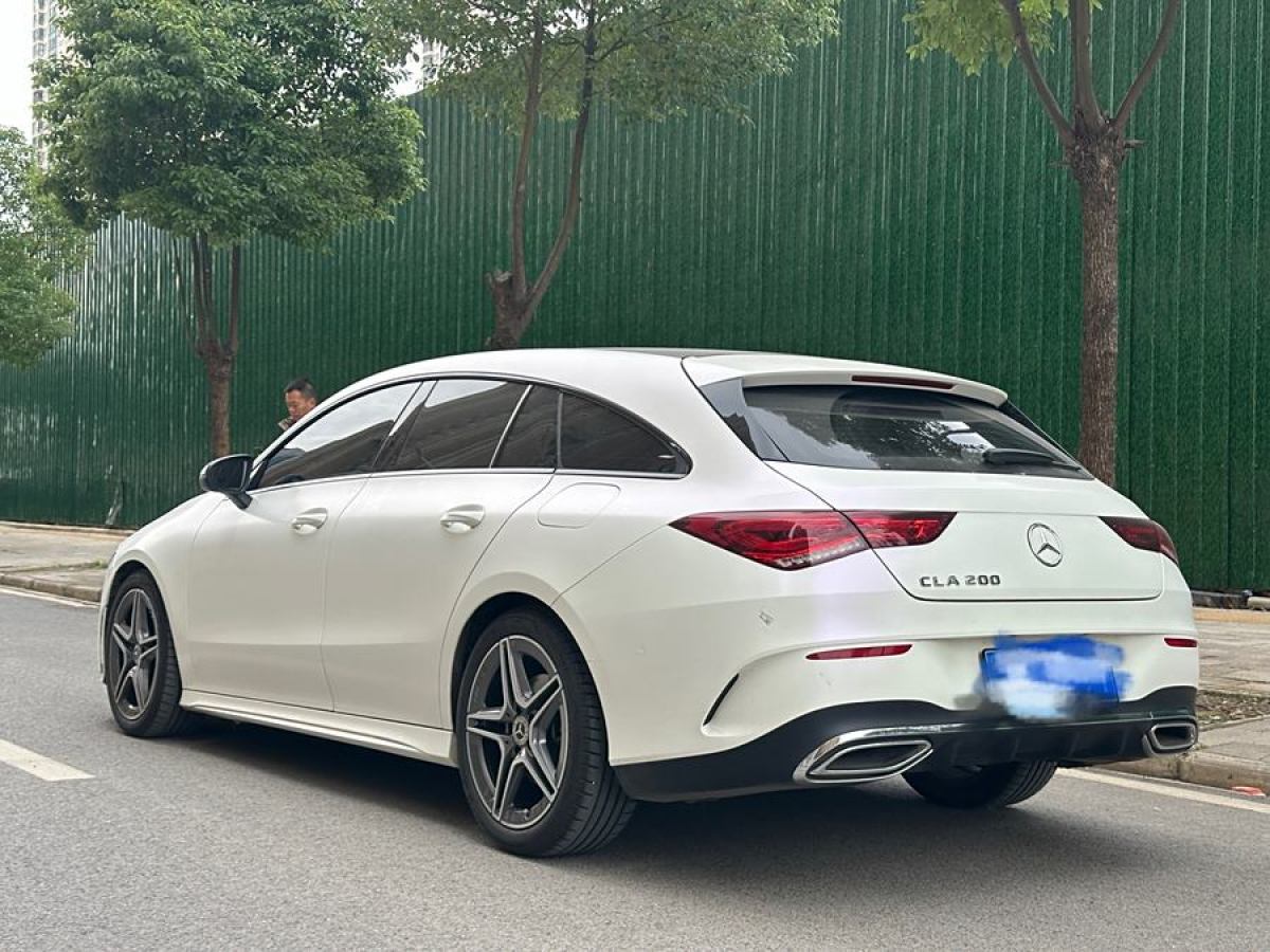 奔馳 奔馳CLA級(jí)  2022款 改款 CLA 200 獵跑車圖片