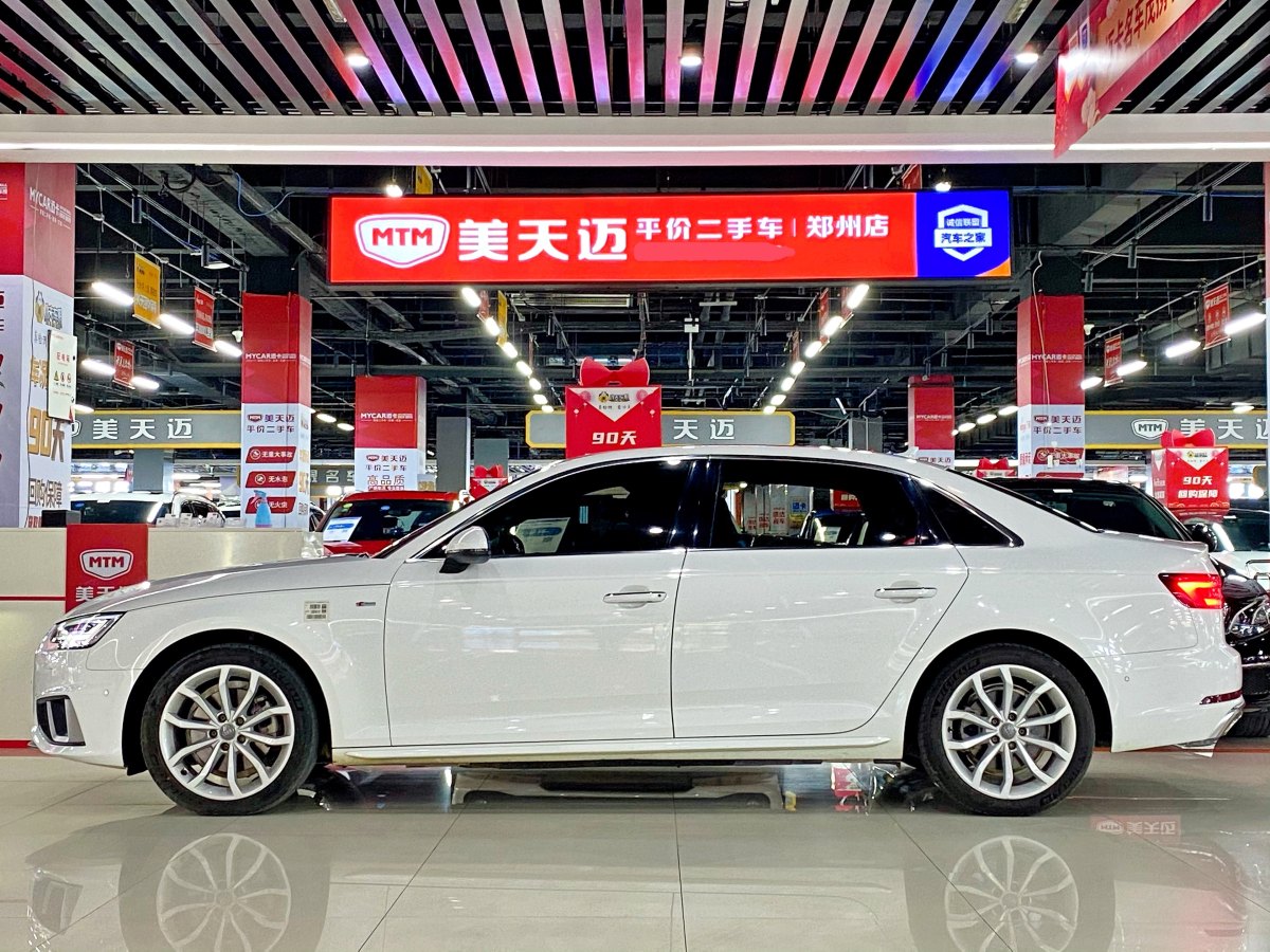 2020年1月奧迪 奧迪A4L  2019款 40 TFSI 時尚型 國VI