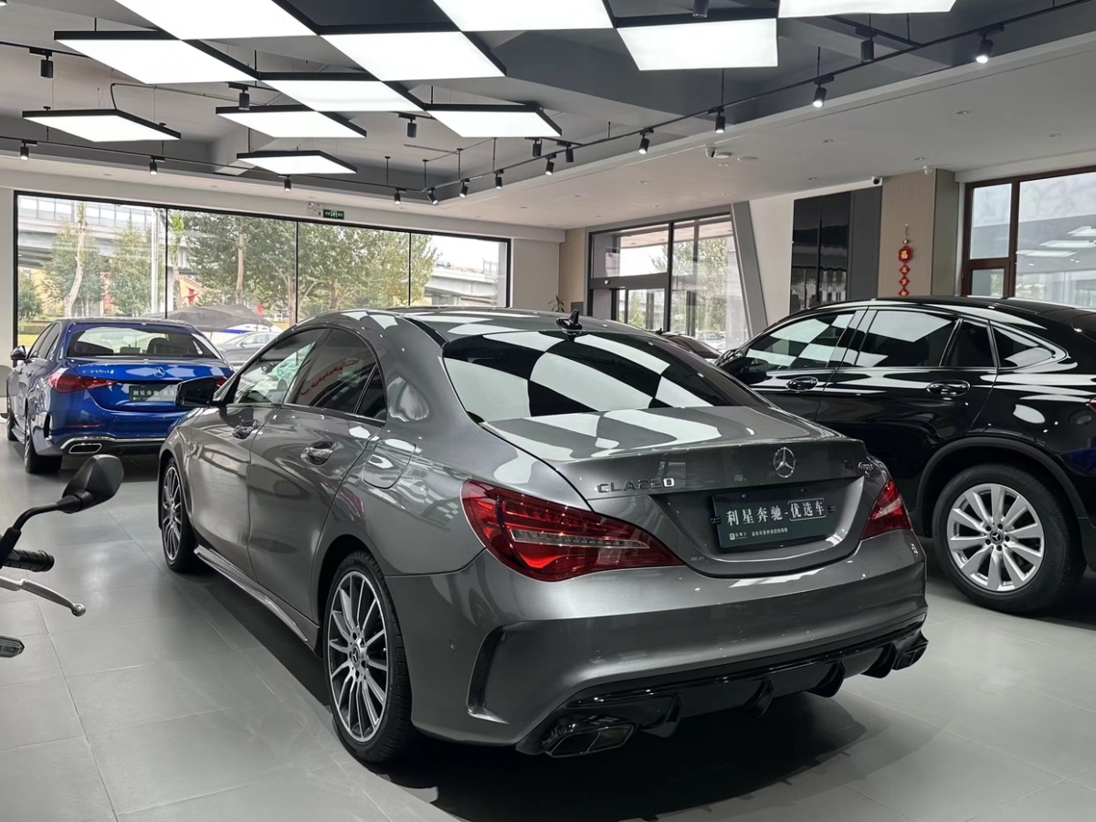 2018年6月奔馳 奔馳CLA級  2018款 CLA 220 4MATIC