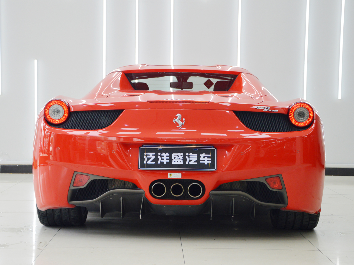 法拉利 458  2013款 4.5L Spider圖片