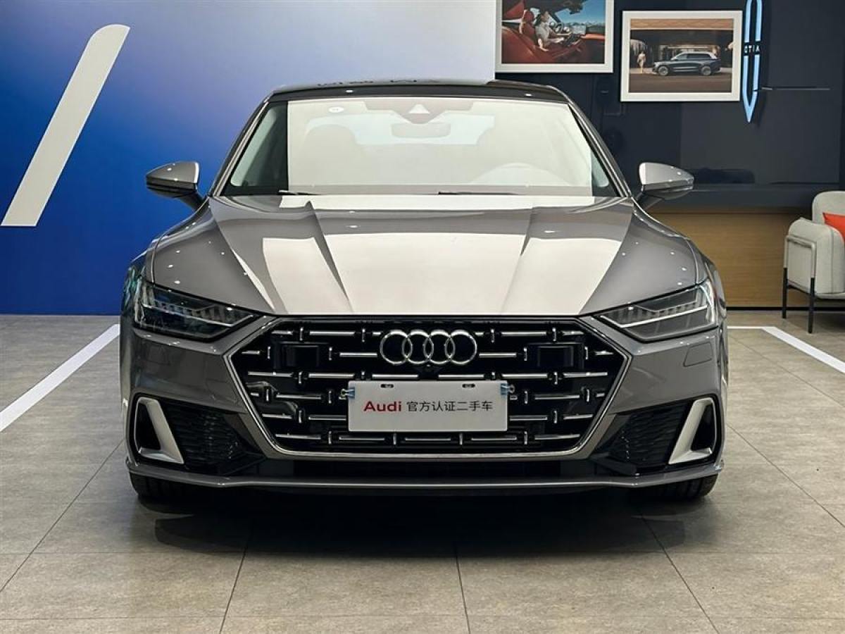 奧迪 奧迪A7L  2024款 45TFSI S-line 筑夢型 流晶套裝圖片