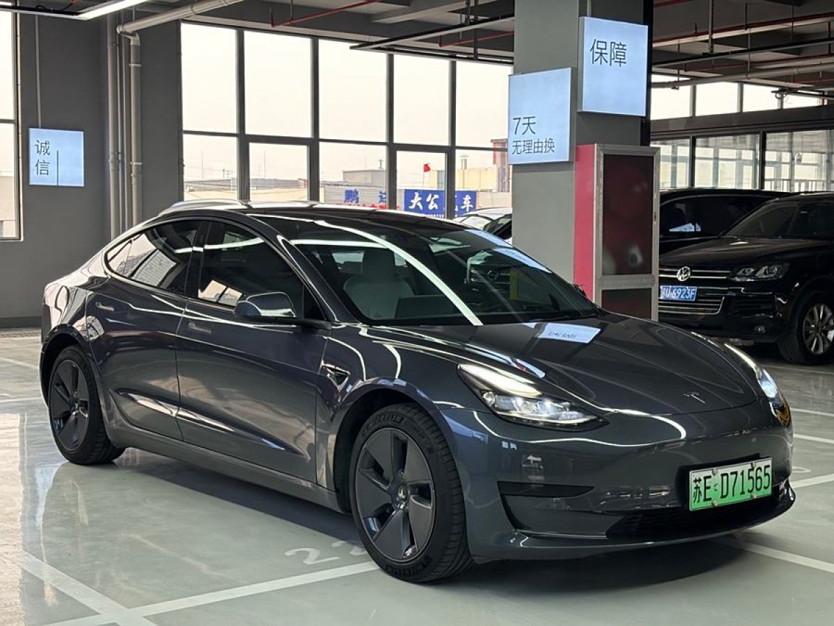 特斯拉 Model 3  2021款 改款 標(biāo)準(zhǔn)續(xù)航后驅(qū)升級(jí)版圖片