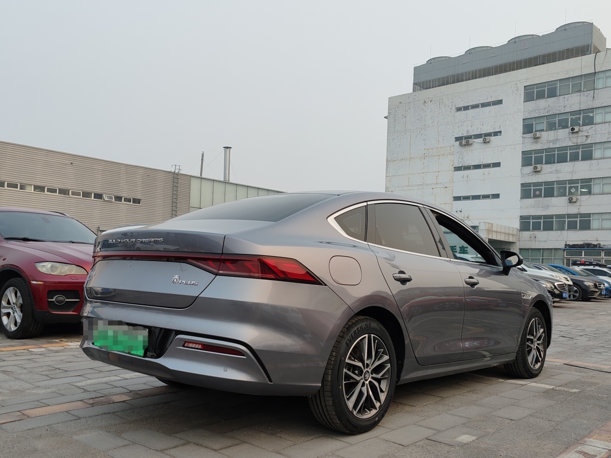 2022年1月比亞迪 秦PLUS  2021款 EV 500KM 豪華型