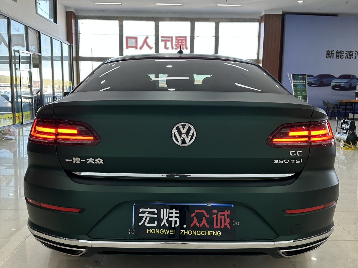 大眾 一汽-大眾CC  2019款 380TSI 曜顏版圖片