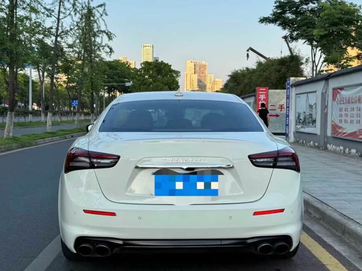 瑪莎拉蒂 Ghibli  2018款 3.0T 350Hp 運(yùn)動(dòng)版圖片