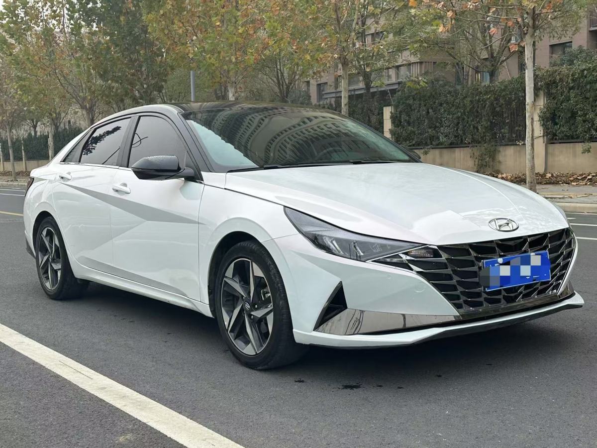 現(xiàn)代 伊蘭特  2021款 1.5L LUX尊貴版圖片