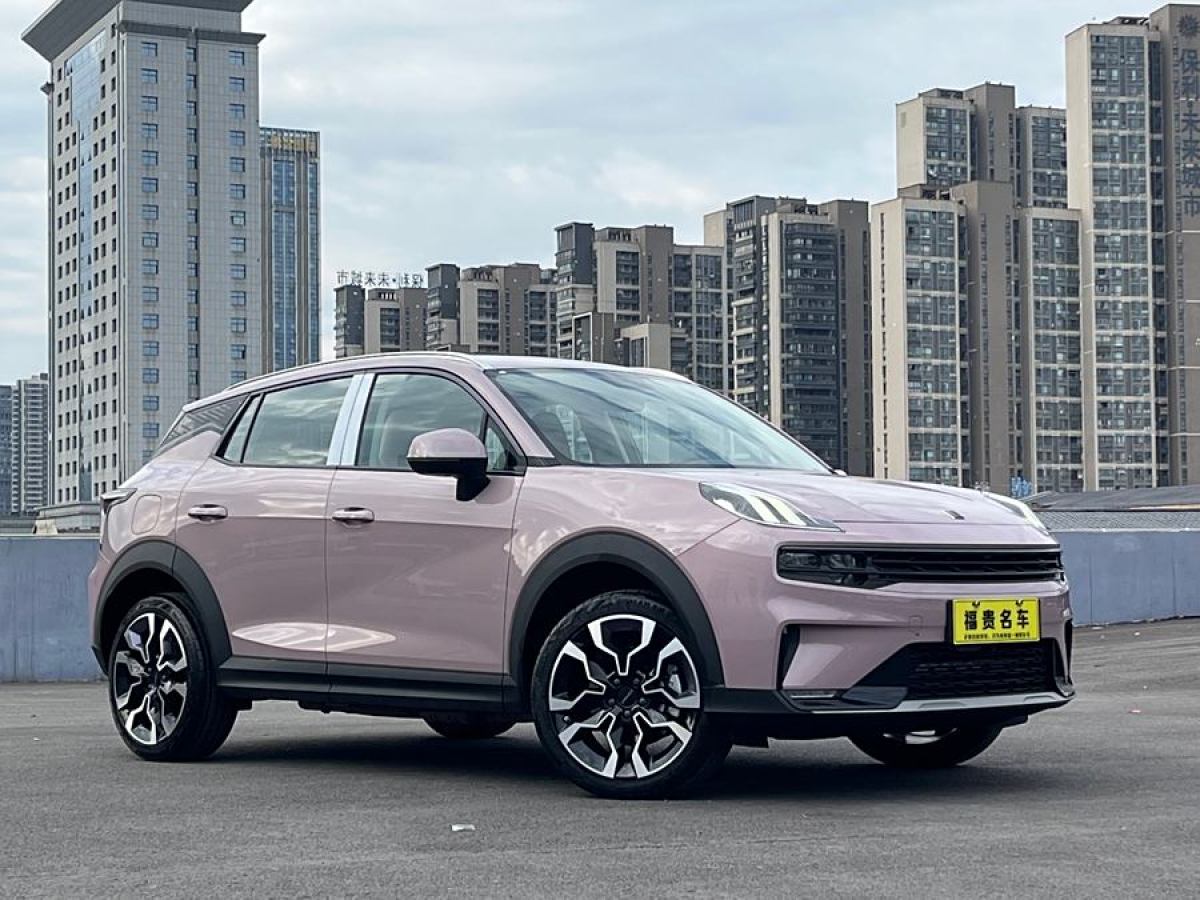 領(lǐng)克 領(lǐng)克06新能源  2022款 PHEV Shero粉色特別版圖片