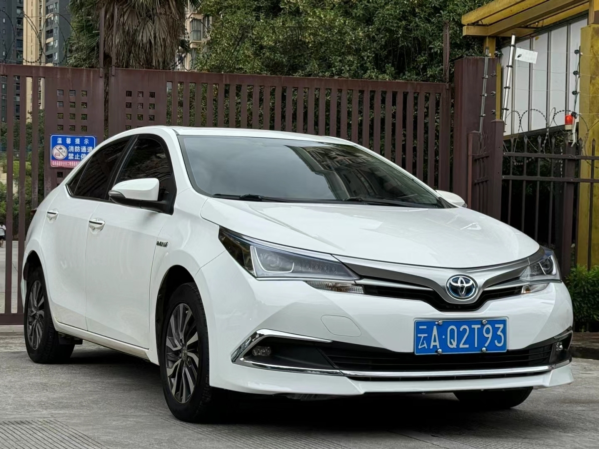 豐田 卡羅拉  2017款 改款雙擎 1.8L E-CVT精英版圖片