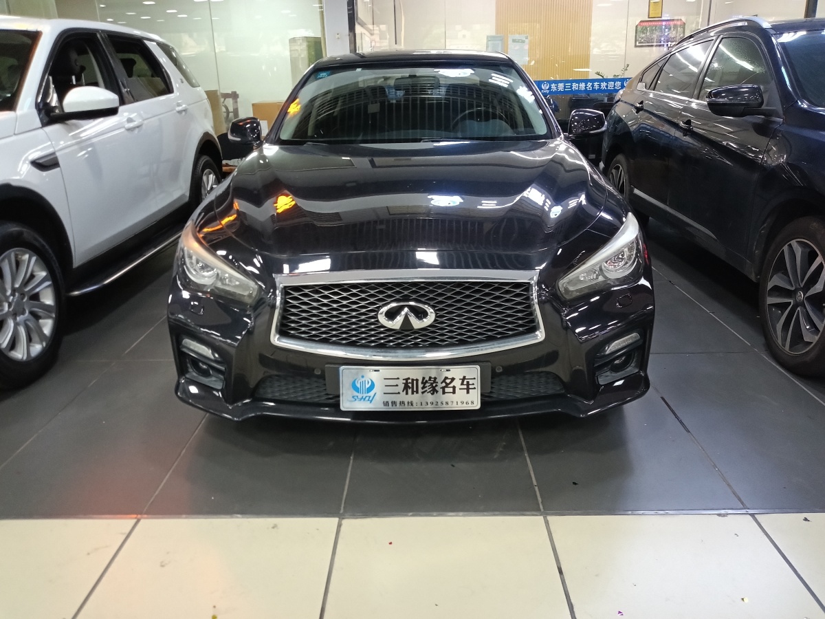 英菲尼迪 Q50  2014款 3.7L 豪華運動版圖片