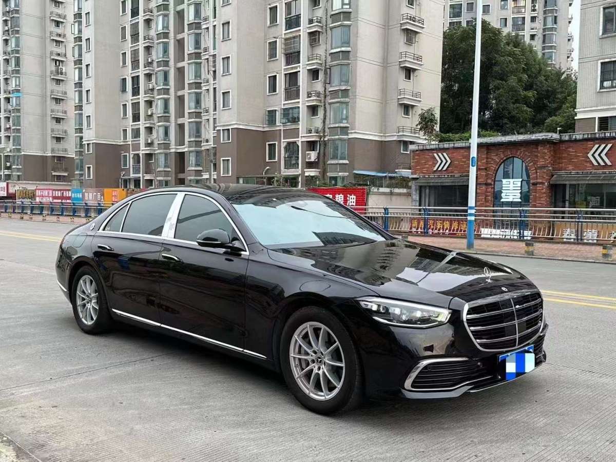 奔馳 奔馳S級  2021款 S 400 L 商務(wù)型圖片