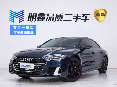 2024年2月 奧迪 奧迪A7L 45TFSI S-line 筑夢型 流晶套裝圖片