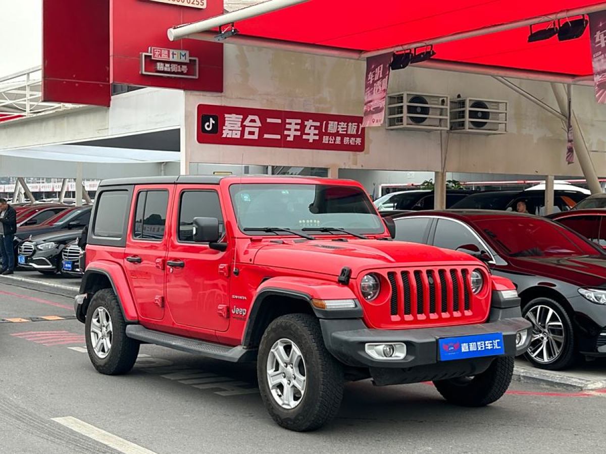 2020年9月Jeep 牧馬人  2019款 2.0T Sahara 四門版 國VI