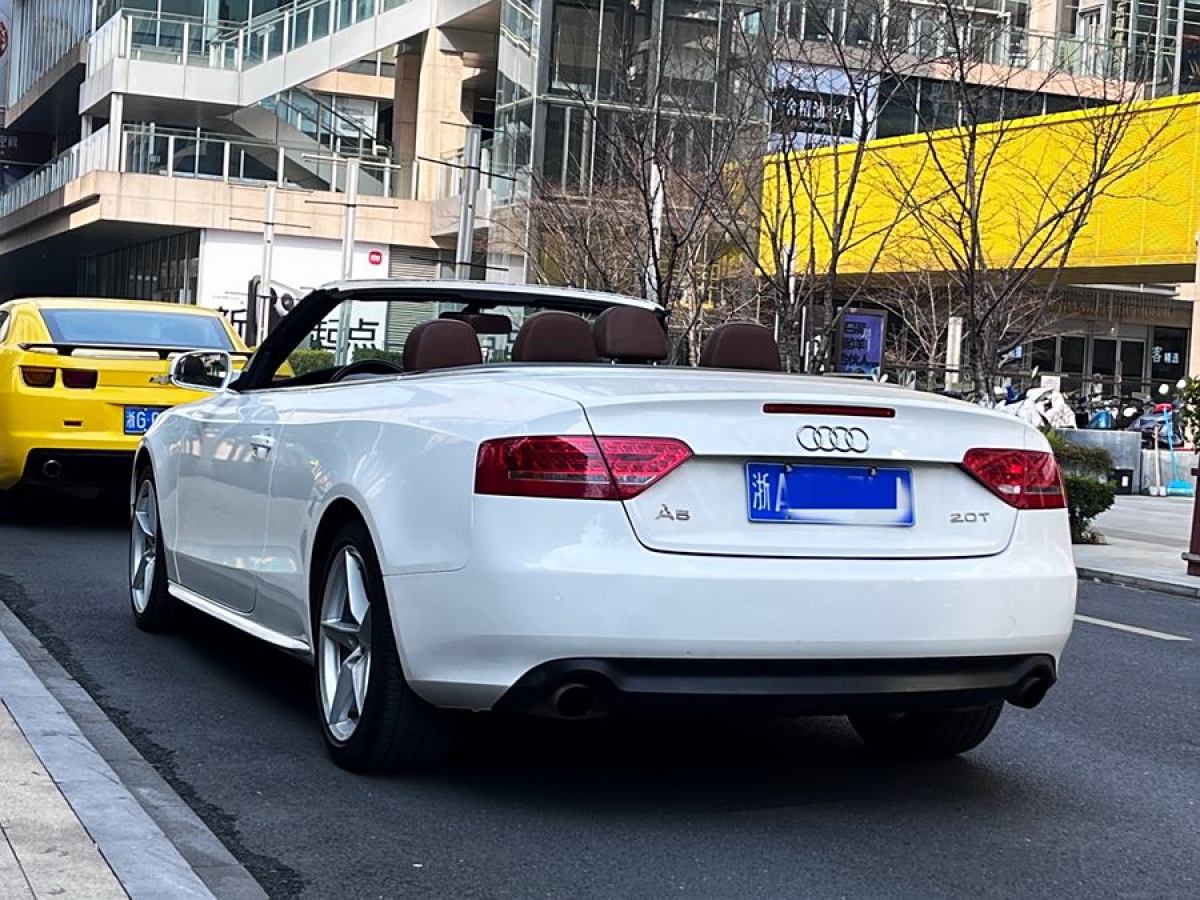 2011年7月奧迪 奧迪A5  2010款 2.0TFSI Cabriolet