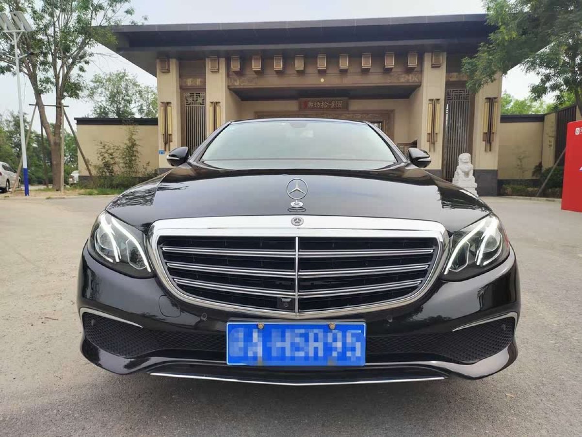 奔馳 奔馳E級(jí)  2020款 改款 E 300 L 時(shí)尚型圖片