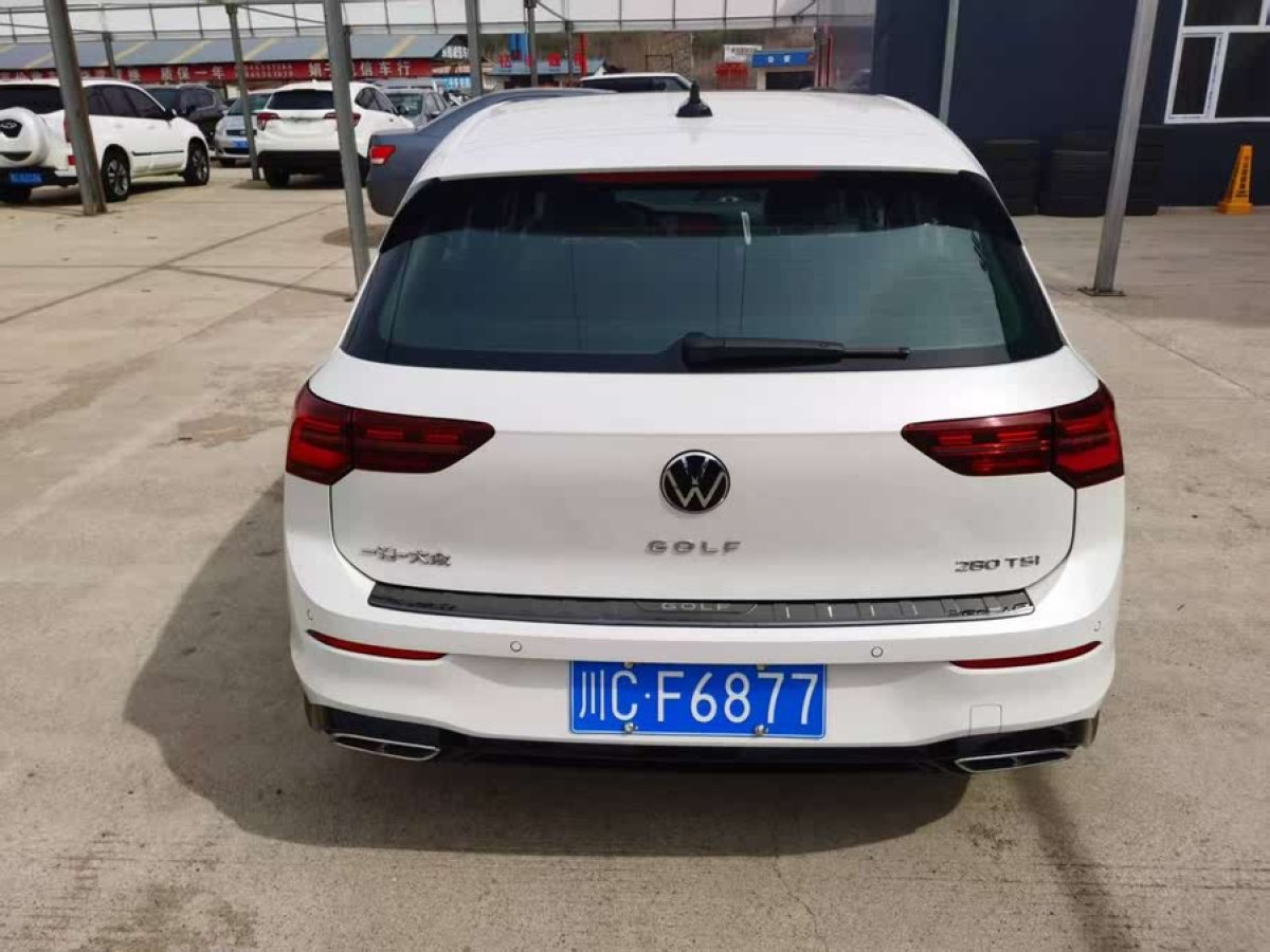 大眾 高爾夫  2021款 280TSI DSG R-Line圖片