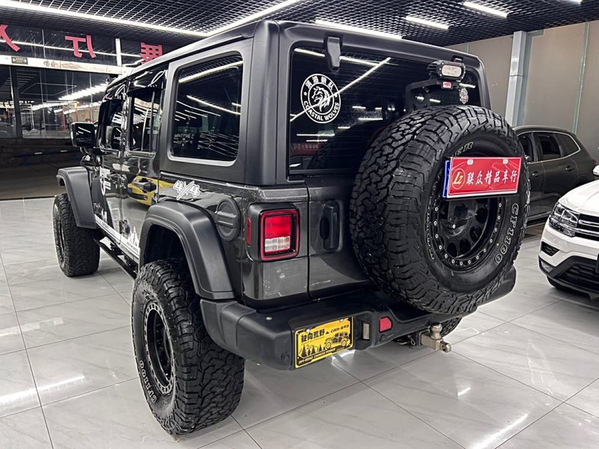 2023年8月Jeep 牧馬人  2021款 2.0T Rubicon 四門版