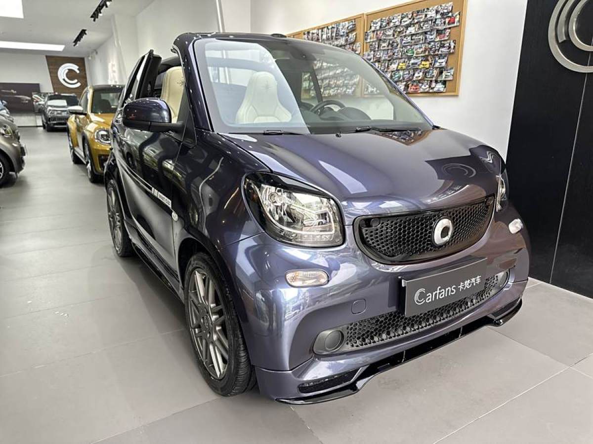 smart fortwo  2016款 1.0L 52千瓦敞篷激情版圖片