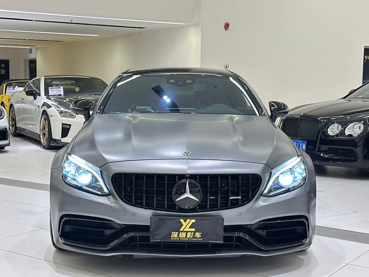 奔馳 奔馳C級AMG  2019款 AMG C 63 S 轎跑車圖片