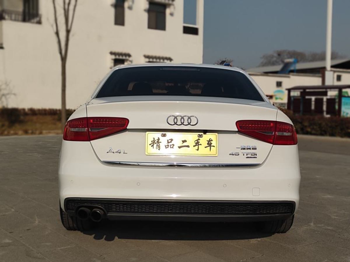 奧迪 奧迪A4L  2015款 45 TFSI quattro個性運動型圖片