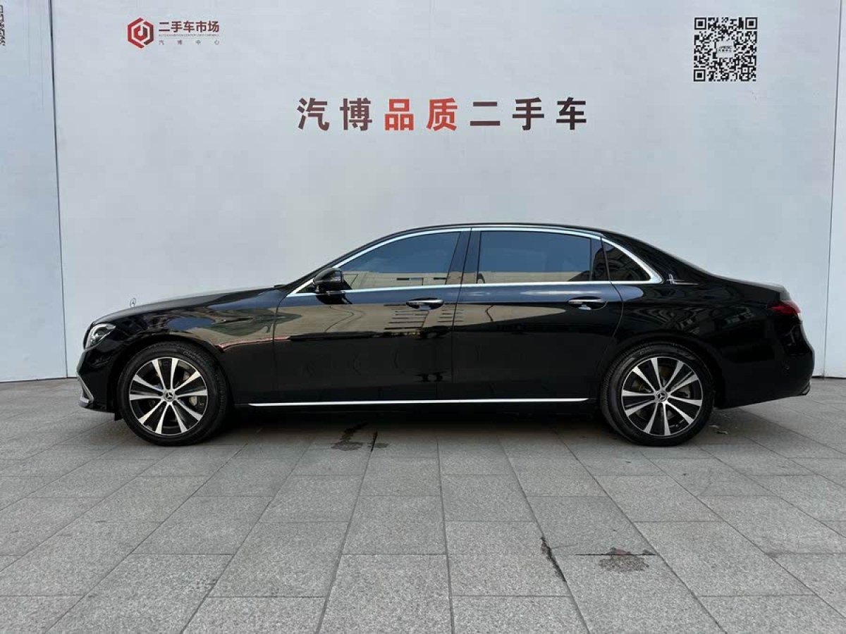 奔馳 奔馳E級新能源  2022款 改款 E 350 e L 插電式混合動力運動轎車圖片