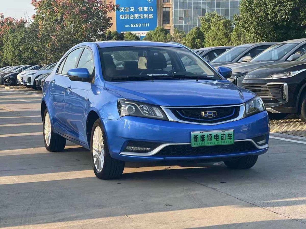 2018年1月吉利 帝豪新能源  2018款 EV450 尊貴型