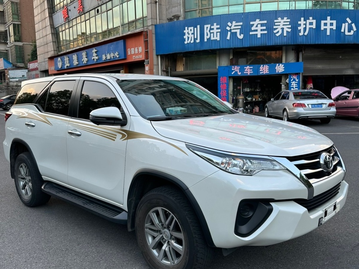 2018年12月豐田 Fortuner  2016款 2.7L 中東版