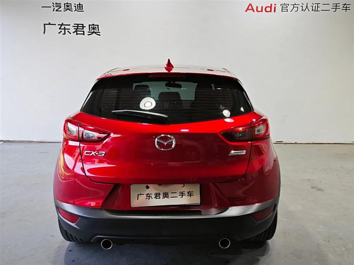 2017年12月馬自達(dá) CX-3  2018款 2.0L 自動(dòng)尊貴型