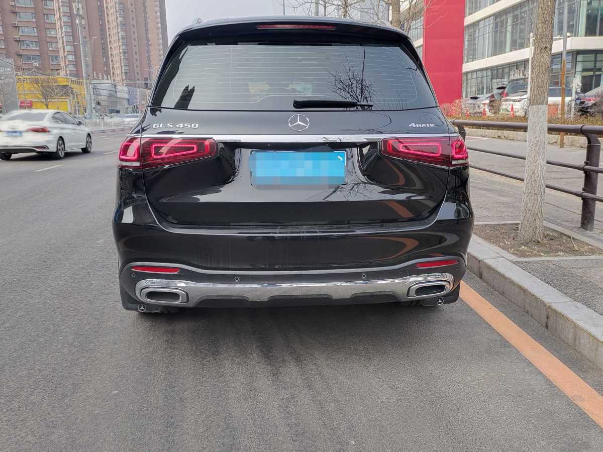 奔馳 奔馳GLS  2023款 改款 GLS 450 4MATIC 時(shí)尚型圖片