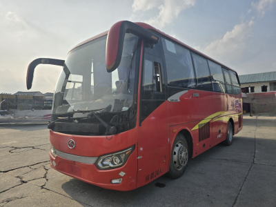  多臺(tái)國(guó)五天然氣CNG金龍6802氣囊車(chē) 圖片