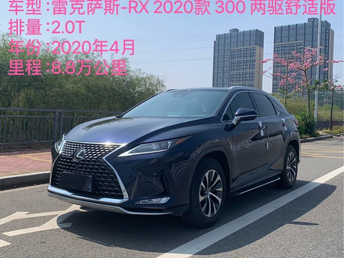 雷克薩斯 RX  2020款 300 兩驅(qū)舒適版 國(guó)V圖片