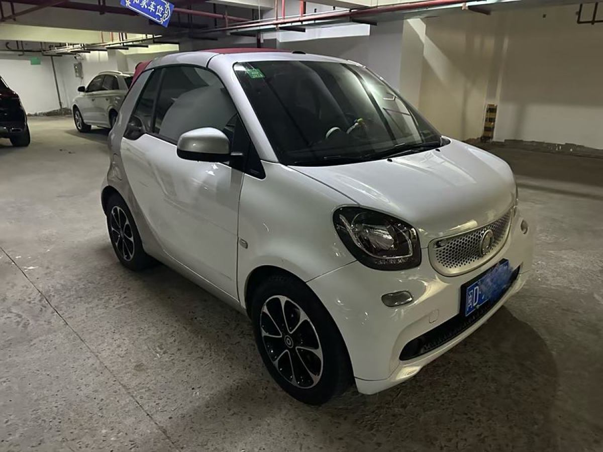 smart fortwo  2016款 1.0L 52千瓦敞篷激情版圖片