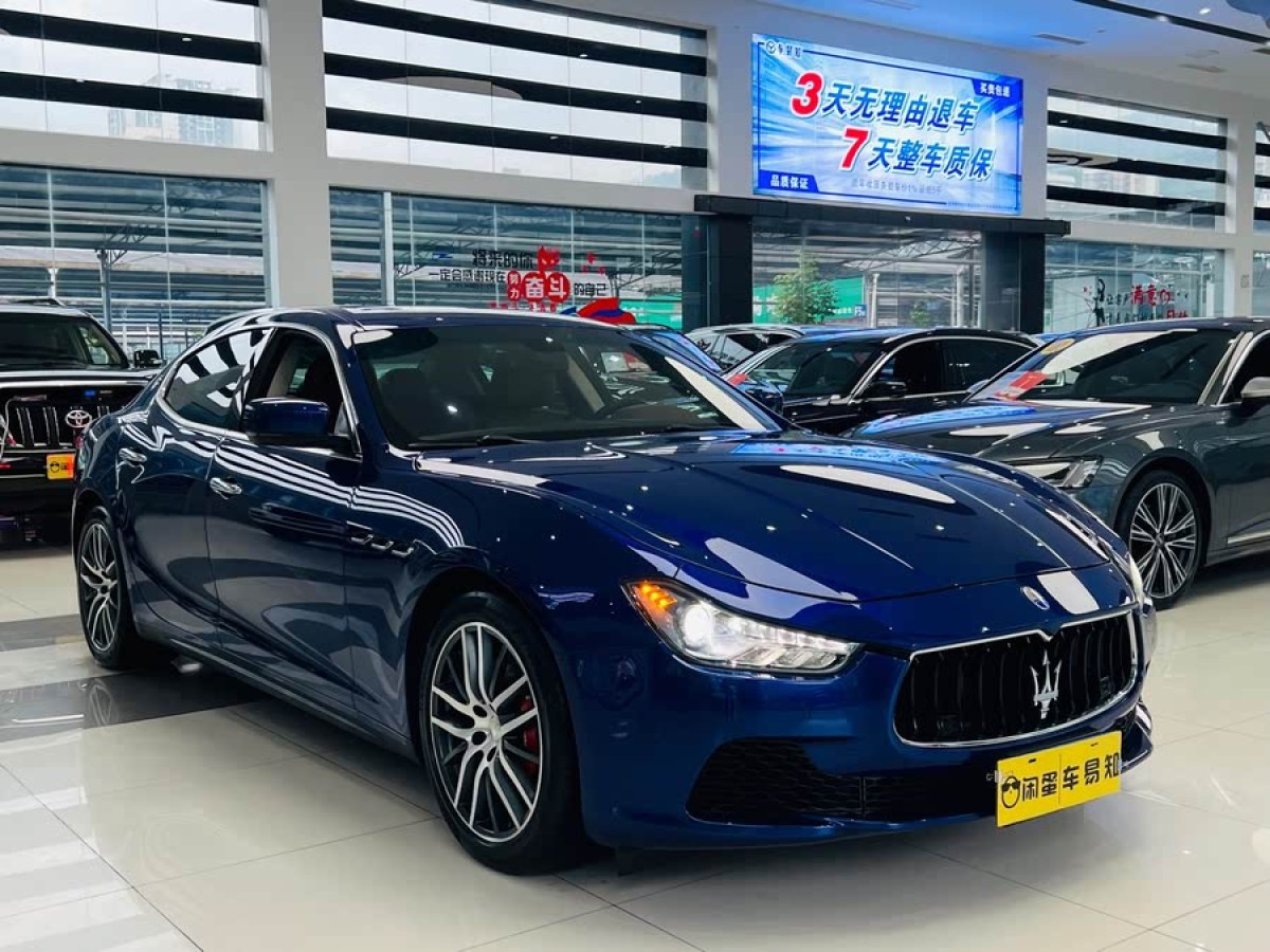 瑪莎拉蒂 Ghibli  2014款 3.0T 標(biāo)準(zhǔn)版圖片