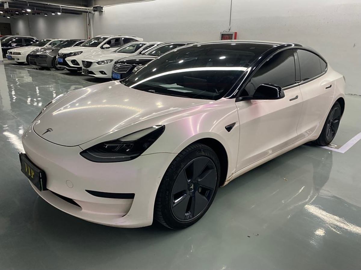 2021年3月特斯拉 Model 3  2021款 改款 標準續(xù)航后驅(qū)升級版